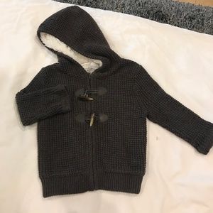 Koala Kids Sweater Coat With Lining